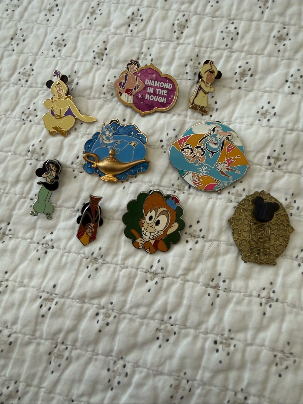 Disney Aladdin Pin Lot - with Mystery Pin